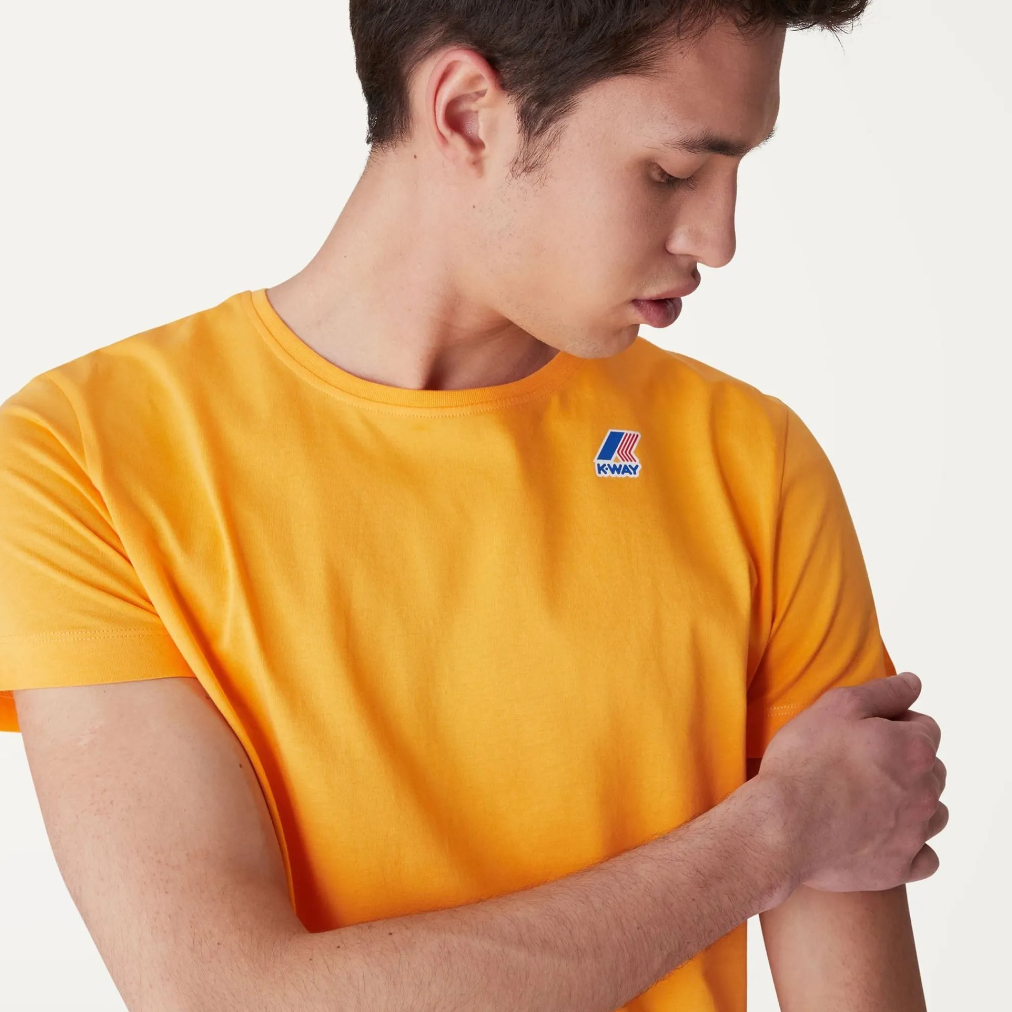 K-WAY Le Vrai Edouard - T-Shirtstop - T-Shirt - Unisex - Orange Saffron New