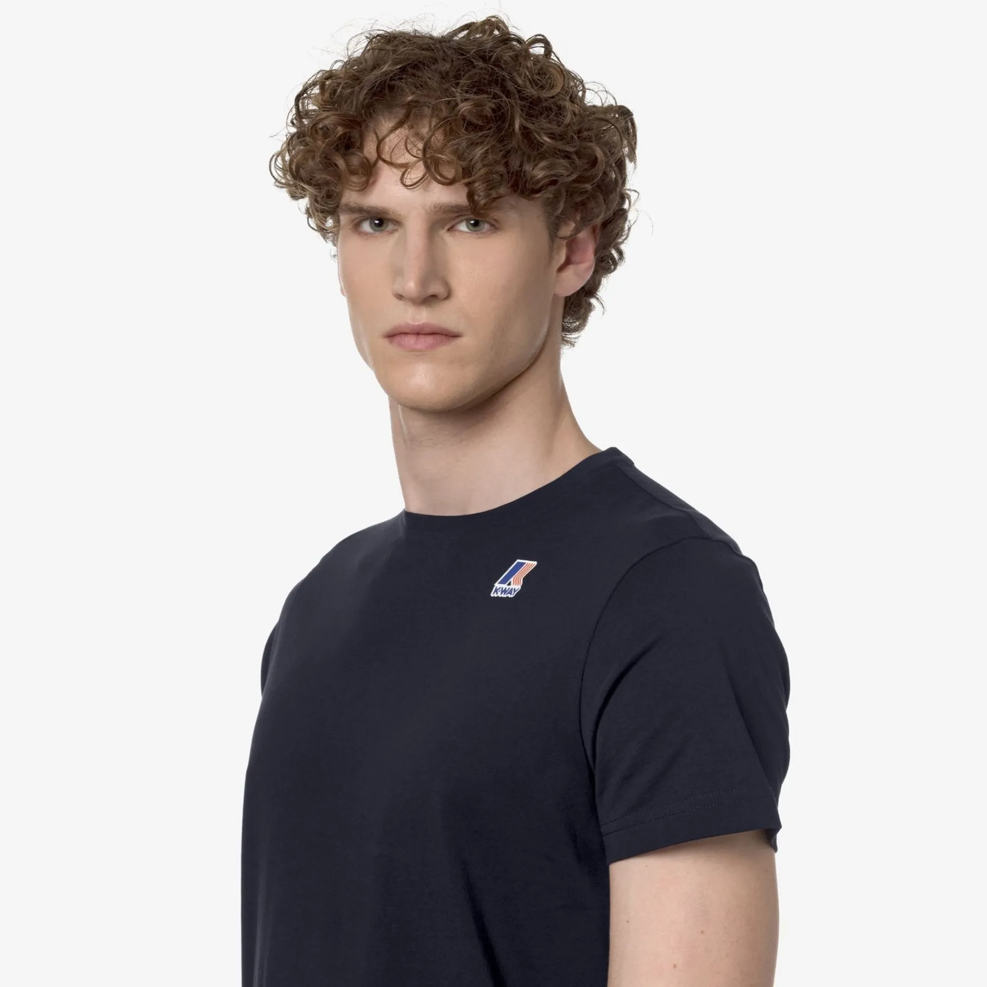 K-WAY Le Vrai Edouard - T-Shirtstop - T-Shirt - Unisex - Blue Depth Fashion