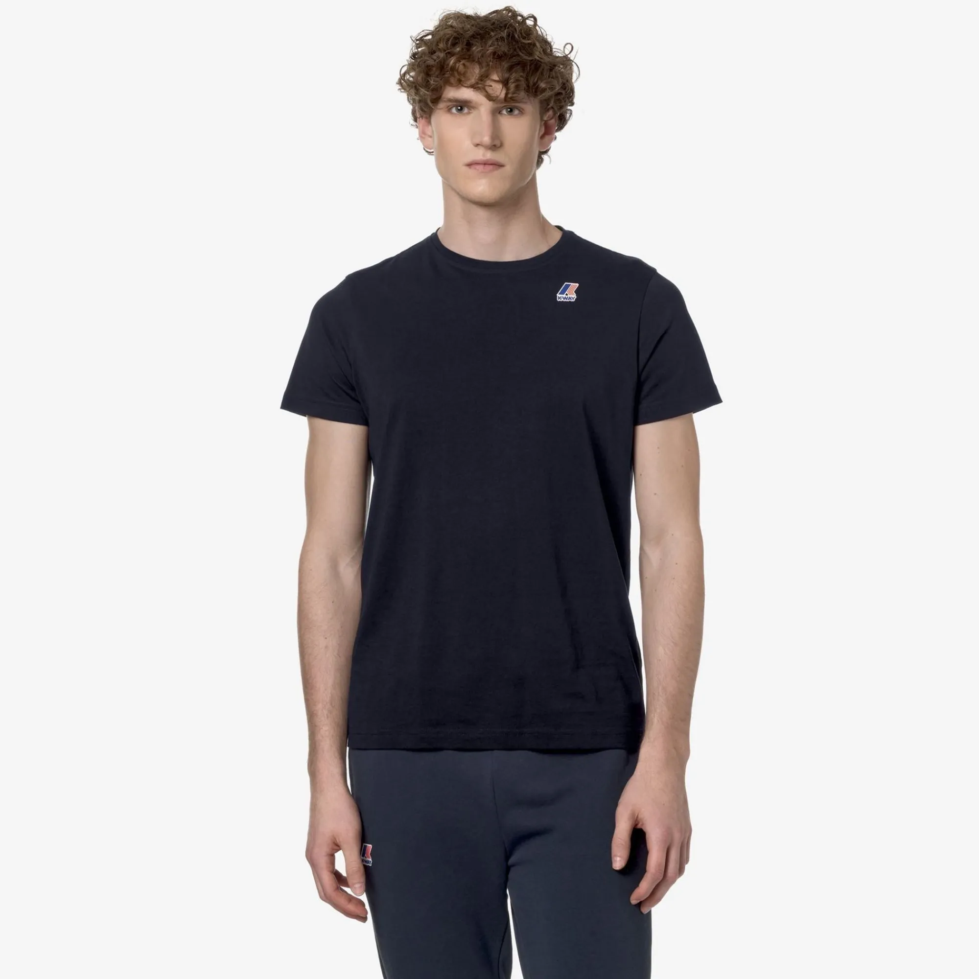 K-WAY Le Vrai Edouard - T-Shirtstop - T-Shirt - Unisex - Blue Depth Fashion