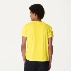 K-WAY Le Vrai Edouard Fluo - T-Shirtstop - T-Shirt - Unisex - Yellow Soleil Sale