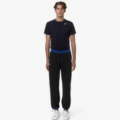 K-WAY Le Vrai Medard Nylon Pc - Pants - Sport Trousers - Unisex - Black Pure-Blue Royal Marine Online
