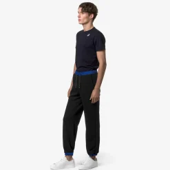K-WAY Le Vrai Medard Nylon Pc - Pants - Sport Trousers - Unisex - Black Pure-Blue Royal Marine Online