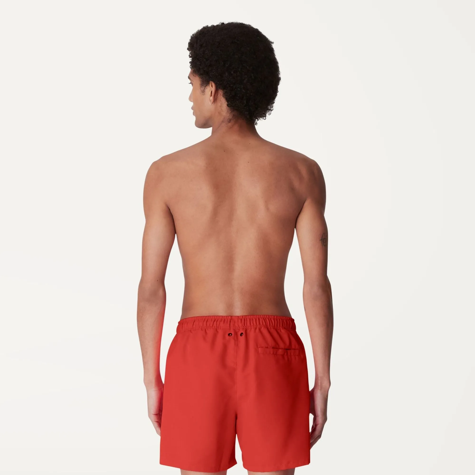 K-WAY Le Vrai Olivier - Bathing Suits - Swimming Trunk - Man - Red Papavero Flash Sale