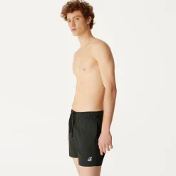 K-WAY Le Vrai Olivier - Bathing Suits - Swimming Trunk - Man - Black Torba Shop