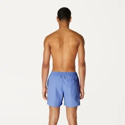 K-WAY Le Vrai Olivier - Bathing Suits - Swimming Trunk - Man - Azure Dk New