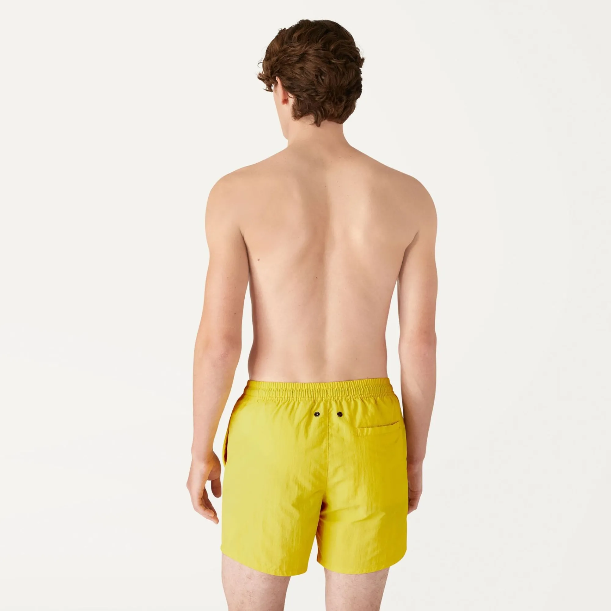 K-WAY Le Vrai Olivier - Bathing Suits - Swimming Trunk - Man - Yellow Sheen Store
