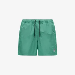 K-WAY Le Vrai Olivier - Bathing Suits - Swimming Trunk - Man - Green Cheap