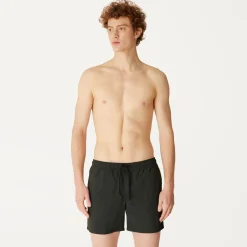 K-WAY Le Vrai Olivier - Bathing Suits - Swimming Trunk - Man - Black Torba Best Sale