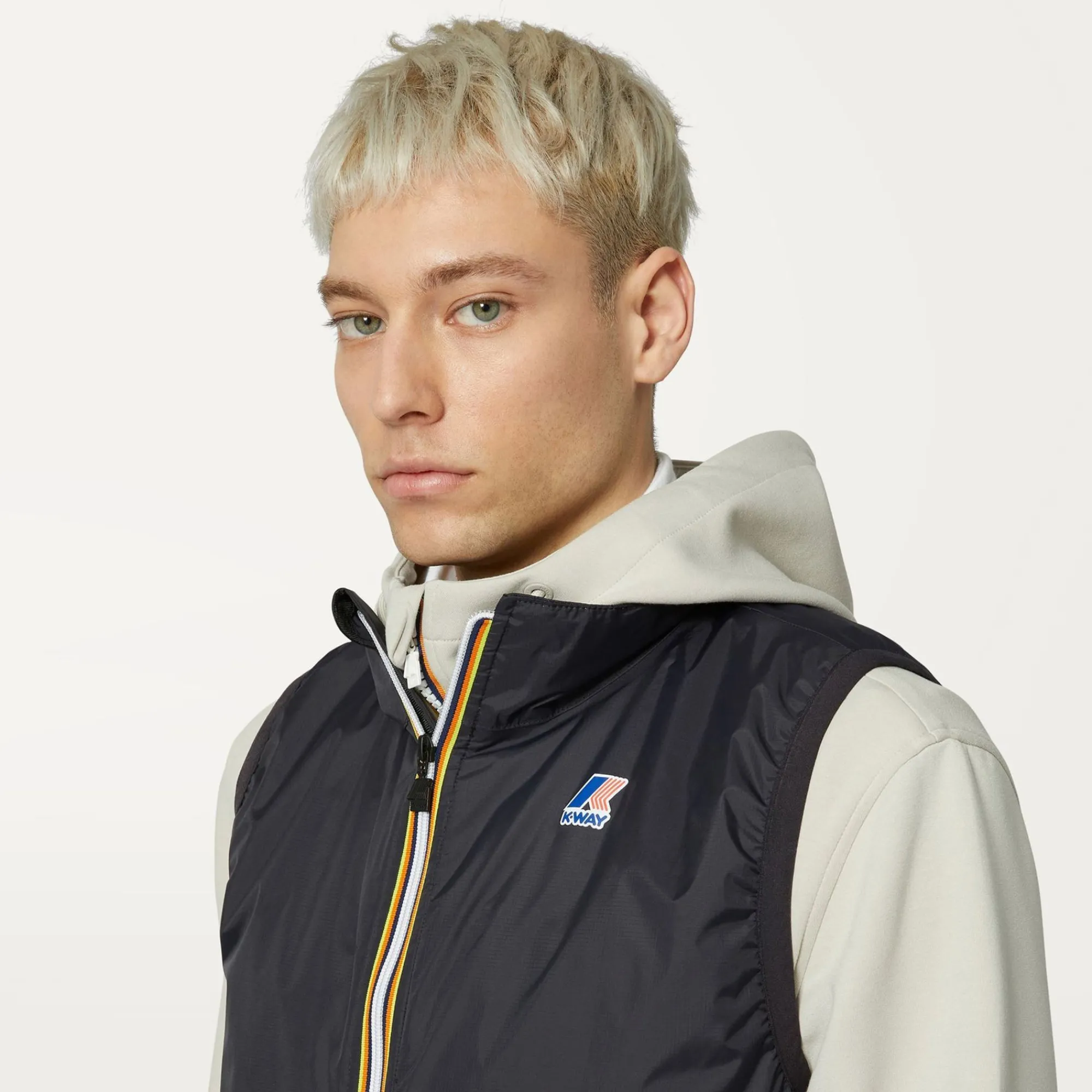 K-WAY Le Vrai 3.0Rouland Warm - Jackets - Vest - Unisex - Black Pure Fashion