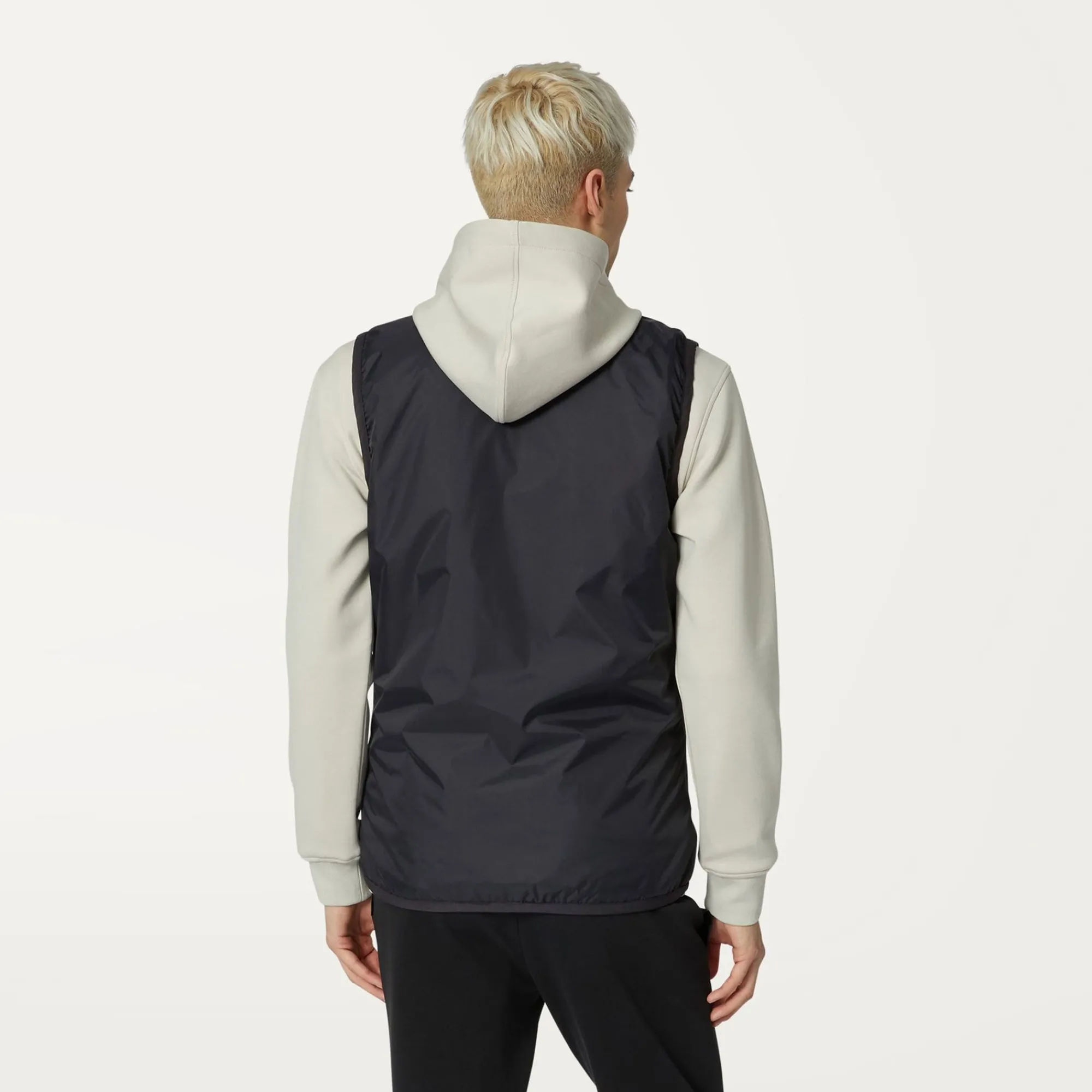 K-WAY Le Vrai 3.0Rouland Warm - Jackets - Vest - Unisex - Black Pure Fashion