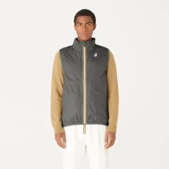 K-WAY Le Vrai 3.0Rouland Warm - Jackets - Vest - Unisex - Green Blackish Cheap