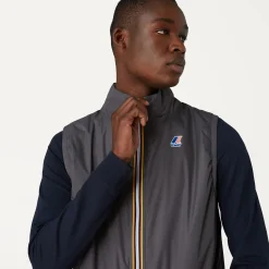 K-WAY Le Vrai 3.0Rouland Warm - Jackets - Vest - Unisex - Grey Smoke Sale