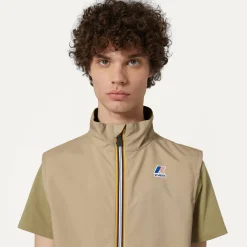 K-WAY Le Vrai 3.0Rouland Warm - Jackets - Vest - Unisex - Beige Taupe Shop