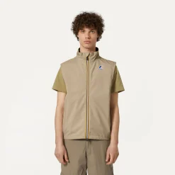 K-WAY Le Vrai 3.0Rouland Warm - Jackets - Vest - Unisex - Beige Taupe Shop