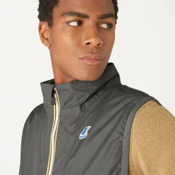 K-WAY Le Vrai 3.0Rouland Warm - Jackets - Vest - Unisex - Green Blackish Store