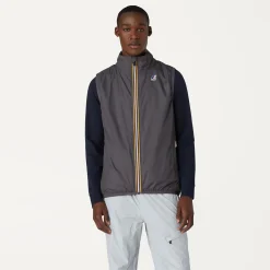 K-WAY Le Vrai 3.0Rouland Warm - Jackets - Vest - Unisex - Grey Smoke Outlet