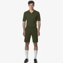 K-WAY Leoben Knitted - Shorts - Sportshorts - Unisex - Green Sphagnum Sale