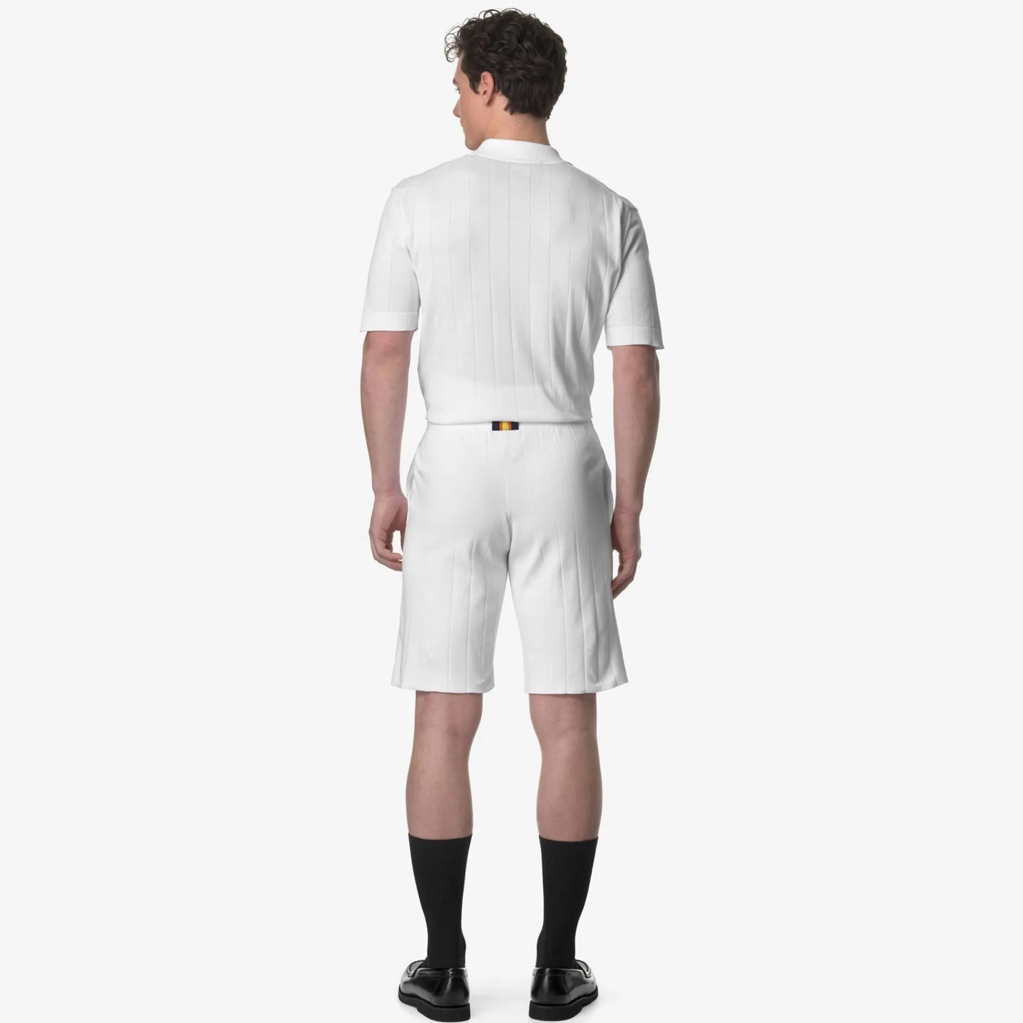 K-WAY Leoben Knitted - Shorts - Sportshorts - Unisex - White Best Sale