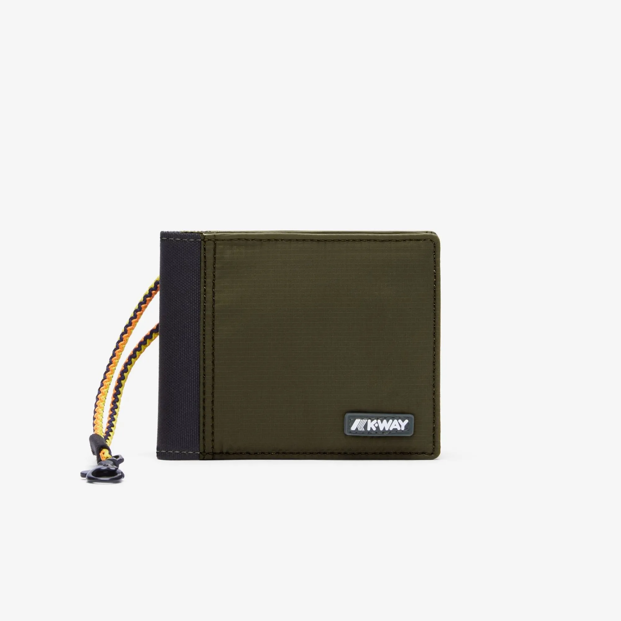 K-WAY Leschelle - Small Accessories - Wallet - Unisex - Green Blackish Shop