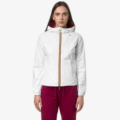 K-WAY Lily Plus.2 Reversible - Jackets - Short - Woman - White-Red D Best