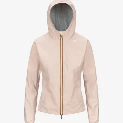 K-WAY Lily Plus.2 Reversible - Jackets - Short - Woman - Pink-Grey S Clearance