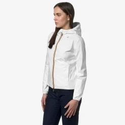 K-WAY Lily Plus.2 Reversible - Jackets - Short - Woman - White-Beige Store
