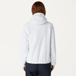 K-WAY Lily Polar Reversible - Fleece - Jacket - Woman - White Milk-Beige Taupe Best Sale