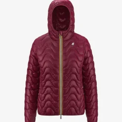 K-WAY Lily Quilted Warm - Jackets - Short - Woman - Red Dk Hot