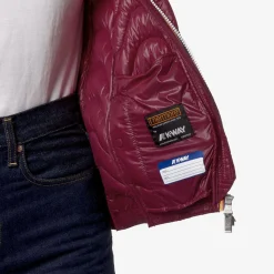 K-WAY Lily Quilted Warm - Jackets - Short - Woman - Red Dk Hot