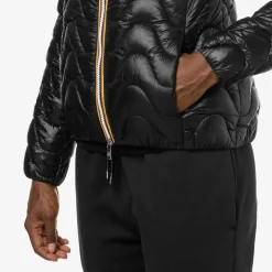 K-WAY Lily Quilted Warm - Jackets - Short - Woman - Black Pure Cheap