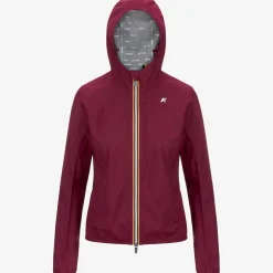 K-WAY Lily Stretch Dot - Jackets - Short - Woman - Red Dk Best Sale