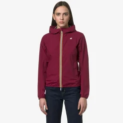 K-WAY Lily Stretch Dot - Jackets - Short - Woman - Red Dk Best Sale