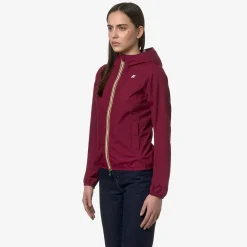 K-WAY Lily Stretch Dot - Jackets - Short - Woman - Red Dk Best Sale