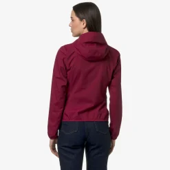 K-WAY Lily Stretch Dot - Jackets - Short - Woman - Red Dk Best Sale