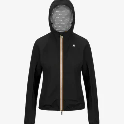 K-WAY Lily Stretch Dot - Jackets - Short - Woman - Black Pure Sale