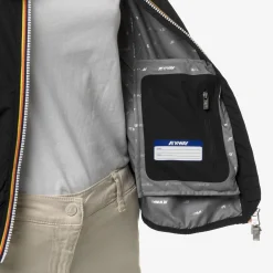 K-WAY Lily Stretch Dot - Jackets - Short - Woman - Black Pure Sale