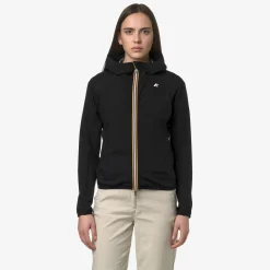 K-WAY Lily Stretch Dot - Jackets - Short - Woman - Black Pure Sale