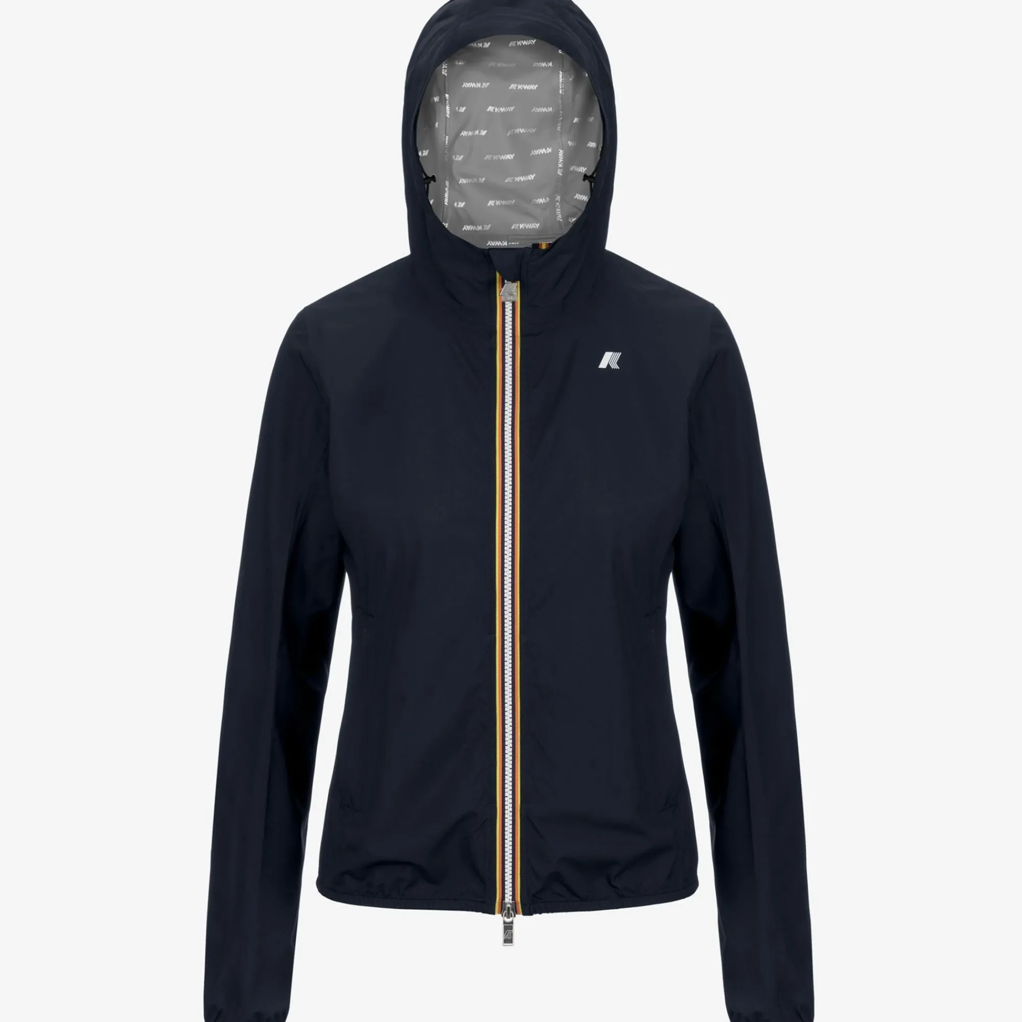 K-WAY Lily Stretch Dot - Jackets - Short - Woman - Blue Depth Clearance