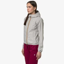 K-WAY Lily Stretch Dot - Jackets - Short - Woman - Beige Lt Shop