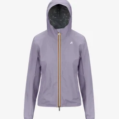 K-WAY Lily Stretch Dot - Jackets - Short - Woman - Violet Glicine Cheap