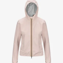 K-WAY Lily Stretch Dot - Jackets - Short - Woman - Pink Gardenia Outlet