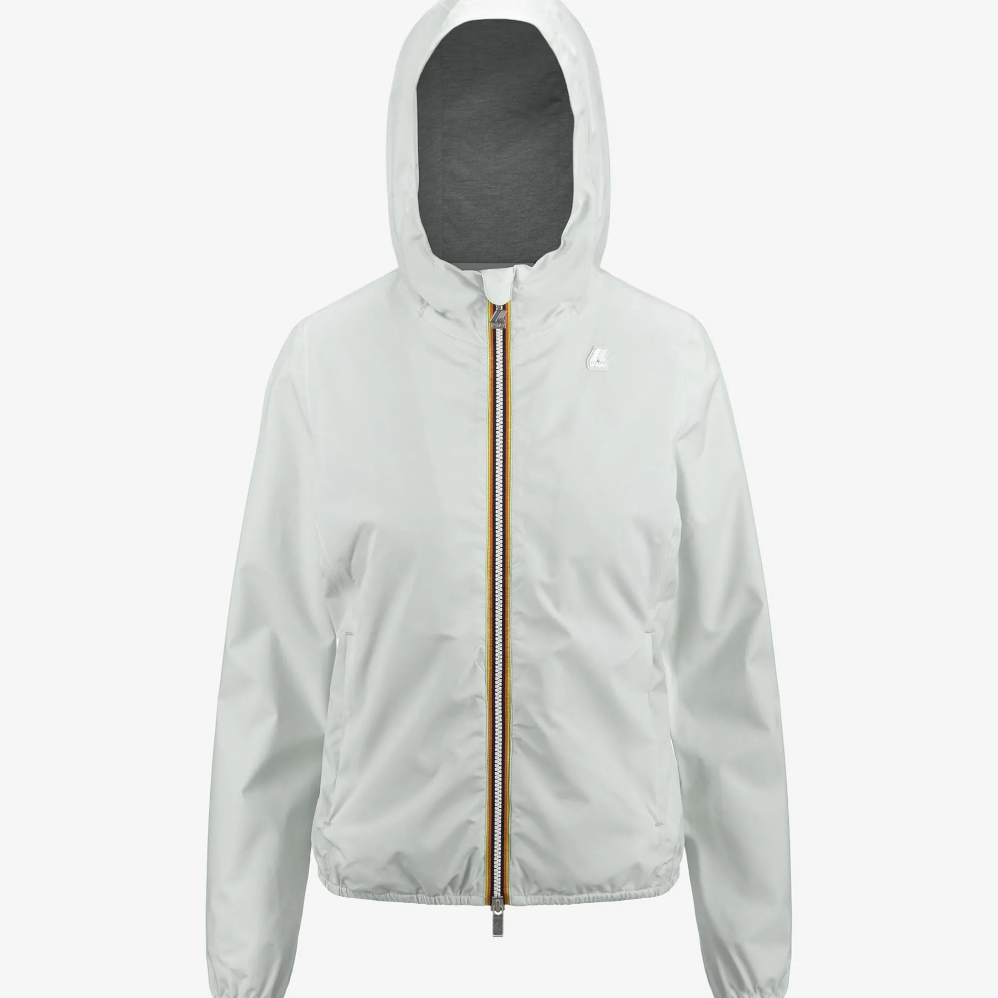 K-WAY Lily Stretch Poly Jersey - Jackets - Short - Woman - Grey Sage Hot