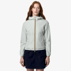 K-WAY Lily Stretch Poly Jersey - Jackets - Short - Woman - Grey Sage Hot
