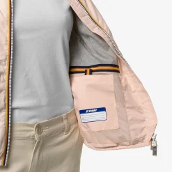 K-WAY Lily Stretch Poly Jersey - Jackets - Short - Woman - Pink Gardenia Online