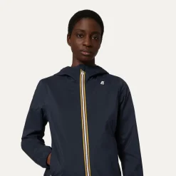 K-WAY Lily Stretch Poly Jersey - Jackets - Short - Woman - Blue Depth Best