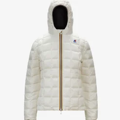 K-WAY Lily Thermo Plus.2 Reversible - Jackets - Short - Woman - Black Pure-White Milk Best Sale