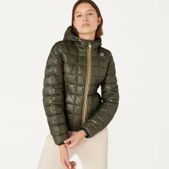 K-WAY Lily Thermo Plus.2 Reversible - Jackets - Short - Woman - Blue Depth-Black Torba Best