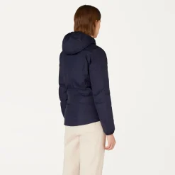 K-WAY Lily Thermo Plus.2 Reversible - Jackets - Short - Woman - Blue Depth-Black Torba Best
