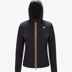 K-WAY Lily Warm Reversible - Jackets - Short - Woman - Blue Depth-Black Pure Clearance