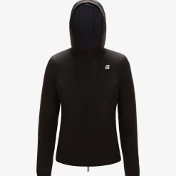 K-WAY Lily Warm Reversible - Jackets - Short - Woman - Blue Depth-Black Pure Clearance